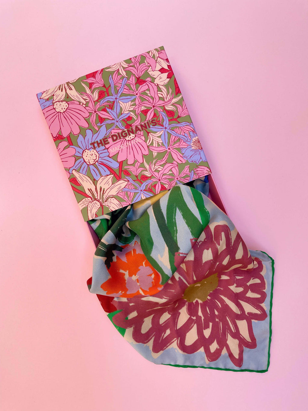 Foulard Art Light Blue