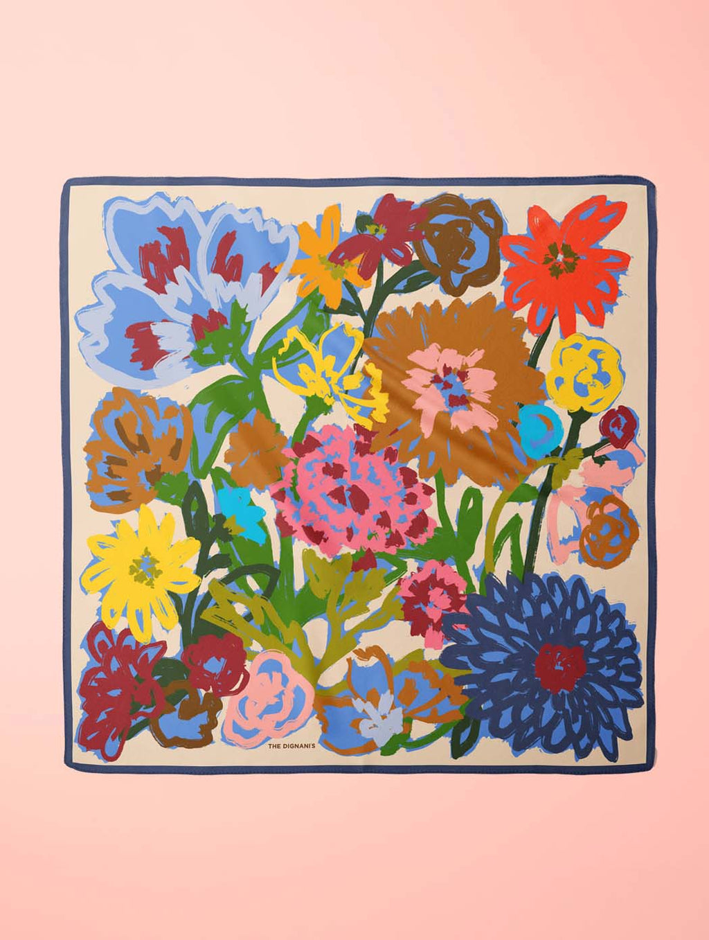 Cotton Silk Foulard Art 50cm