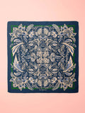 Cotton Silk Foulard Folk 65cm